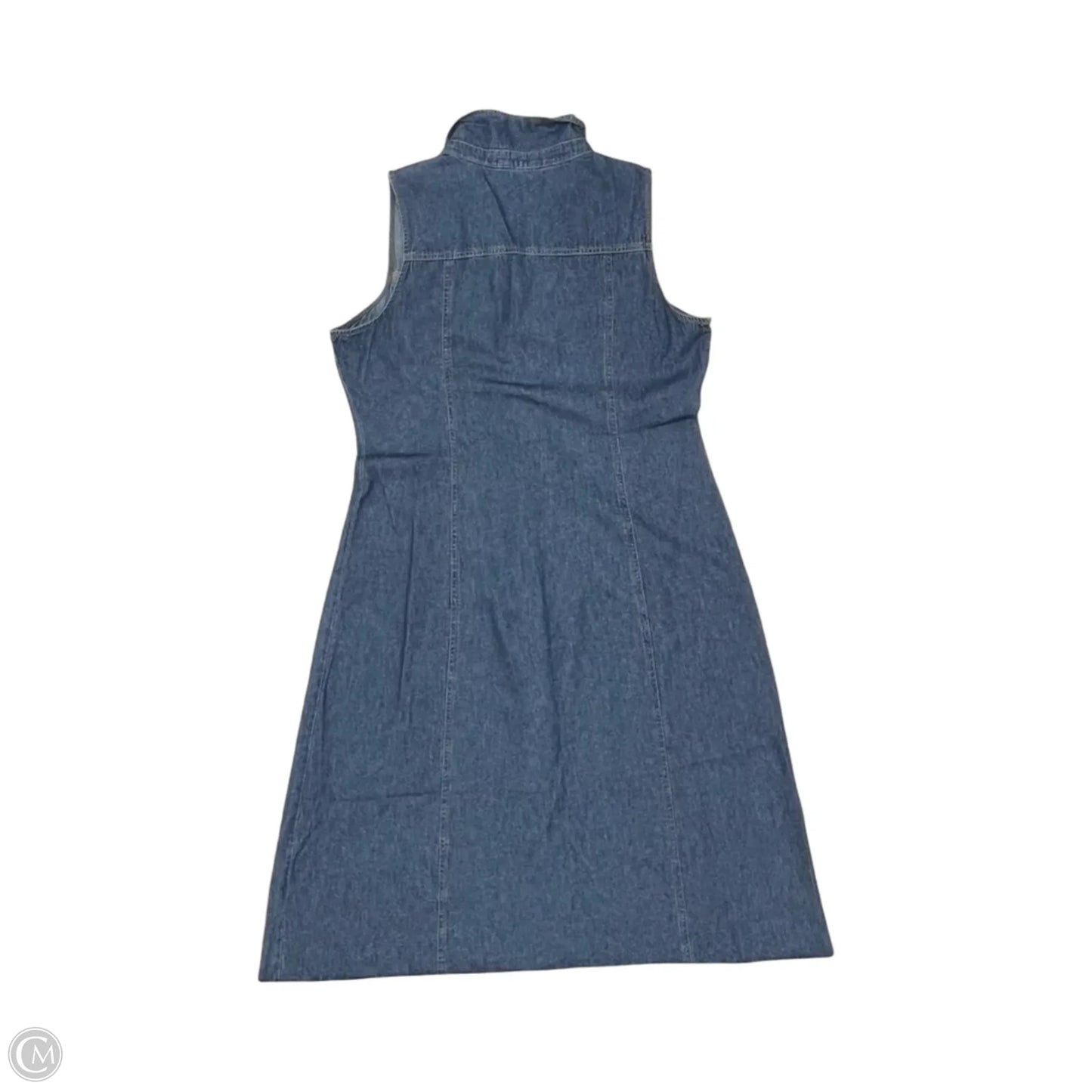 Dress Casual Midi By Clothes Mentor In Blue Denim, Size: Xl