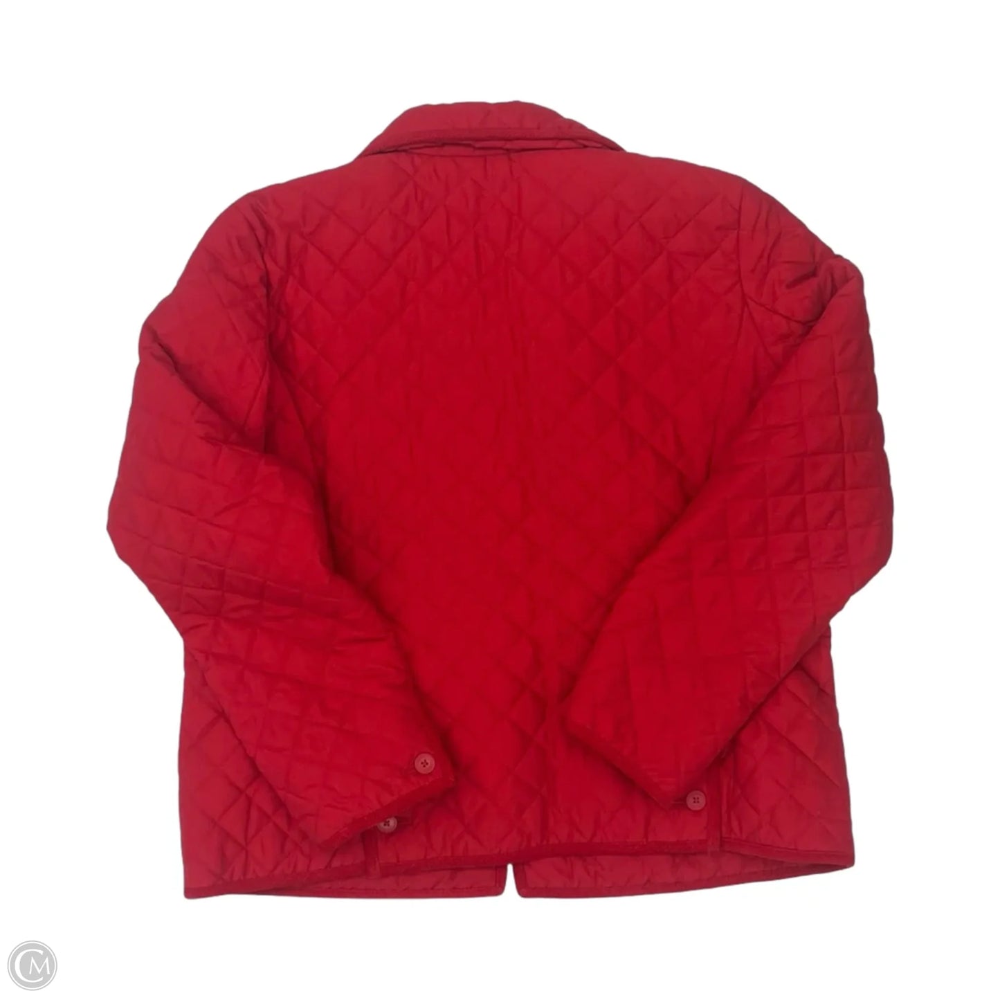 Jacket Puffer & Quilted By Chaps In Red, Size: Xl