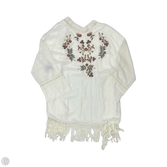 Cardigan By Willow & Clay In Cream, Size: Xs