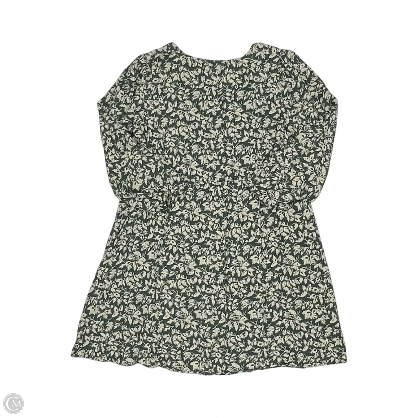 Dress Party Short By Madewell In Cream & Green, Size: S