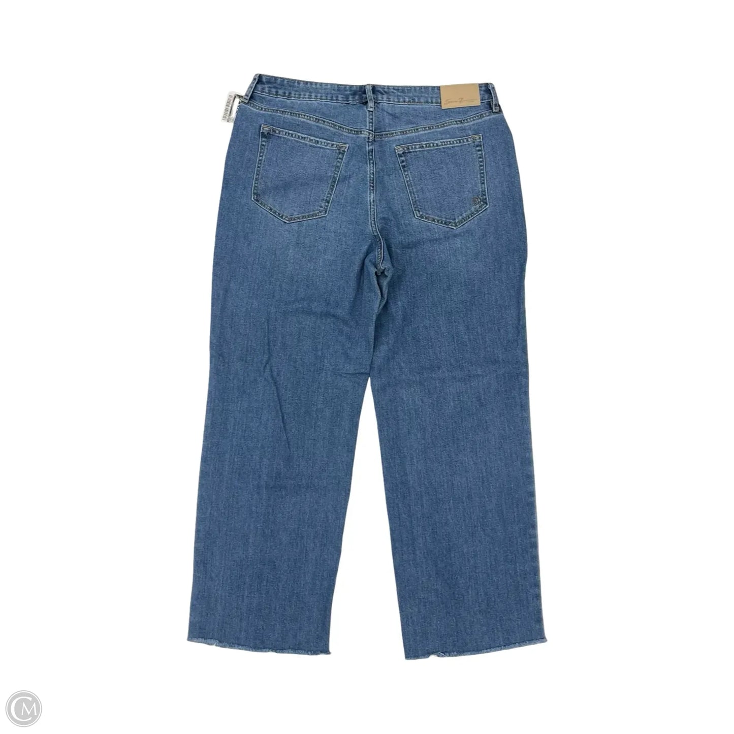 Jeans Straight By Seven 7 In Blue Denim, Size: 10