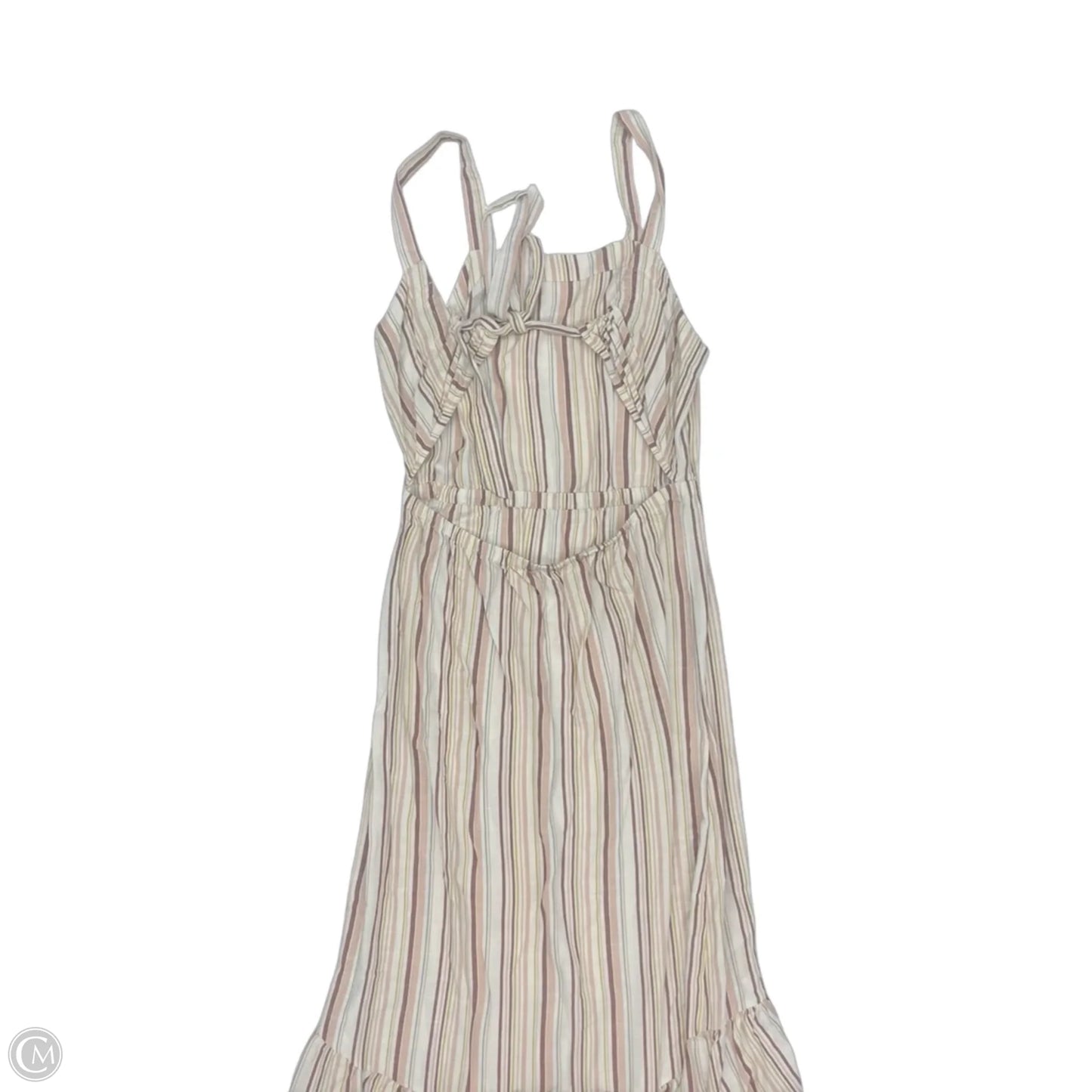 Dress Casual Maxi By Loft In Striped Pattern, Size: M