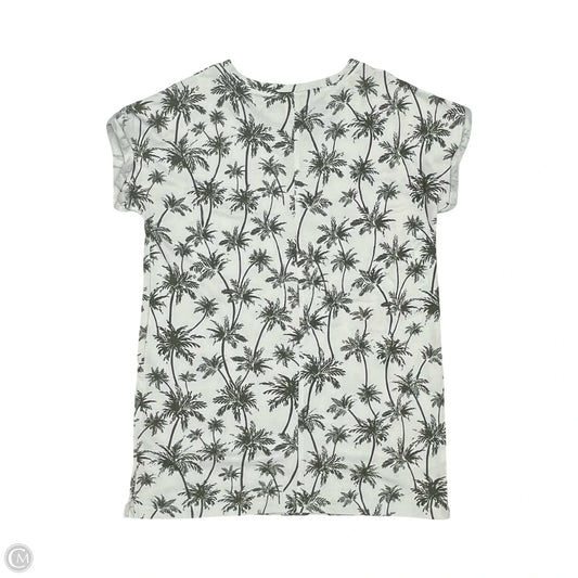 Dress Casual Short By Lou And Grey In Green & White, Size: Xl