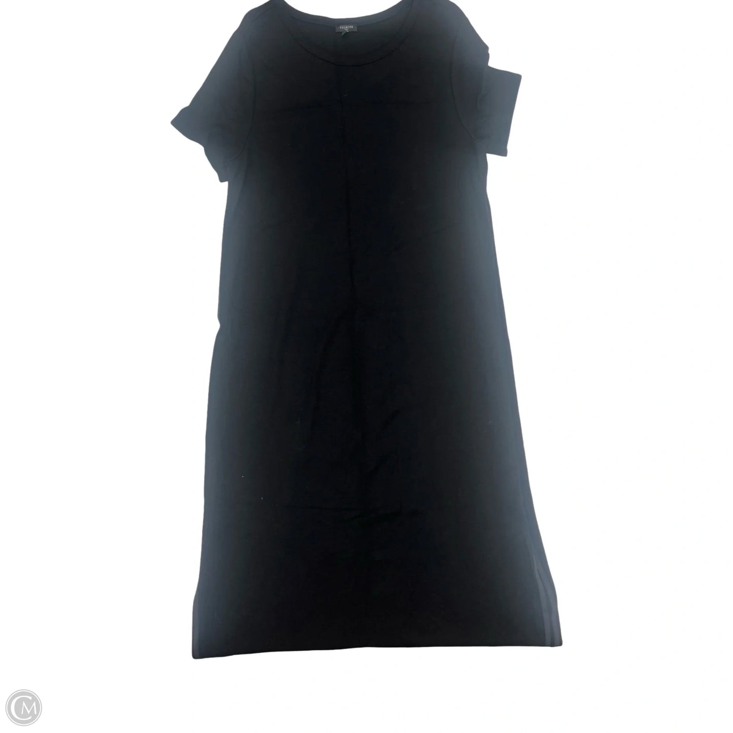 Dress Casual Midi By Talbots In Black, Size: 1x