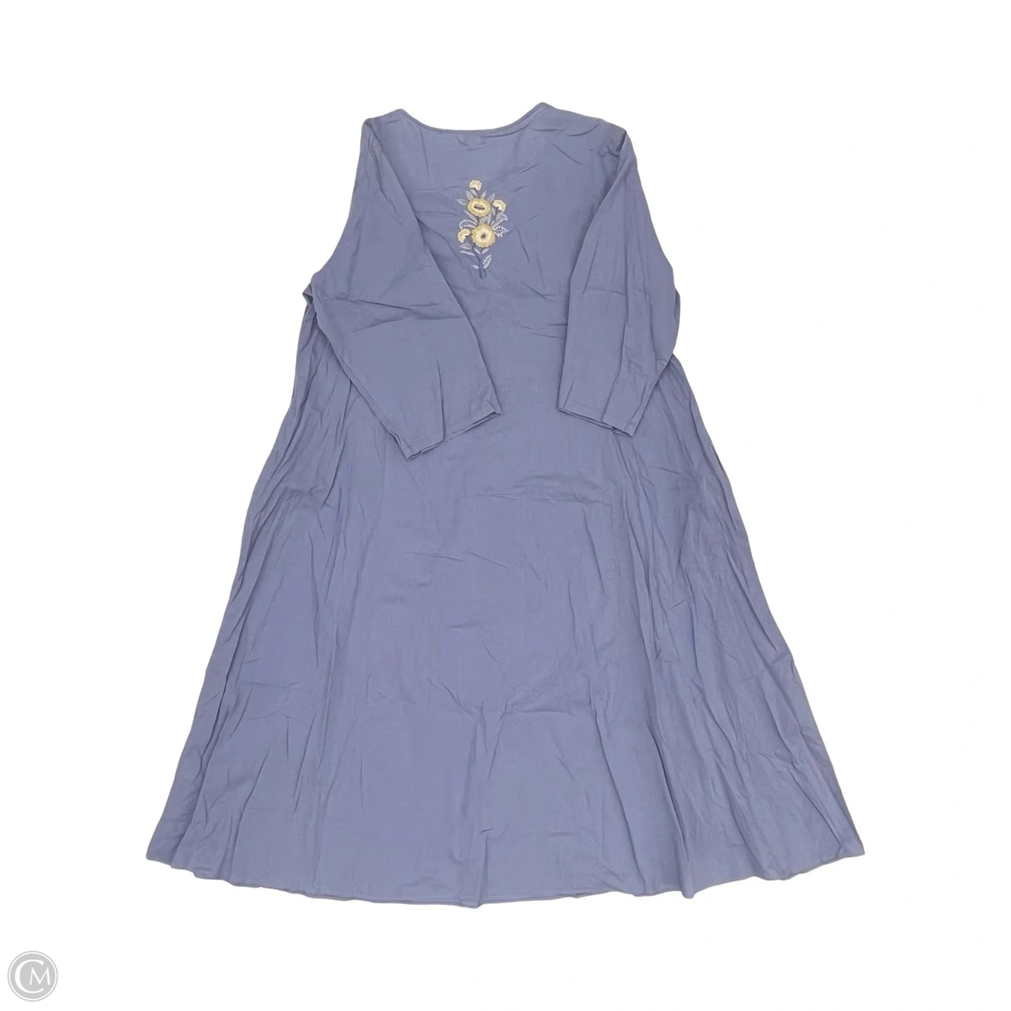 Dress Party Midi By April Carnell In Blue, Size: Xl