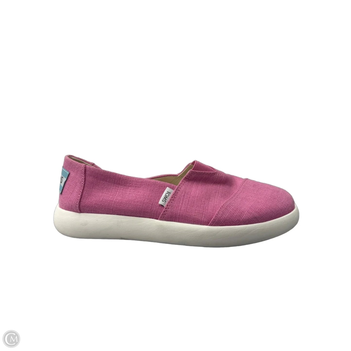 Shoes Flats By Toms In Pink, Size: 8