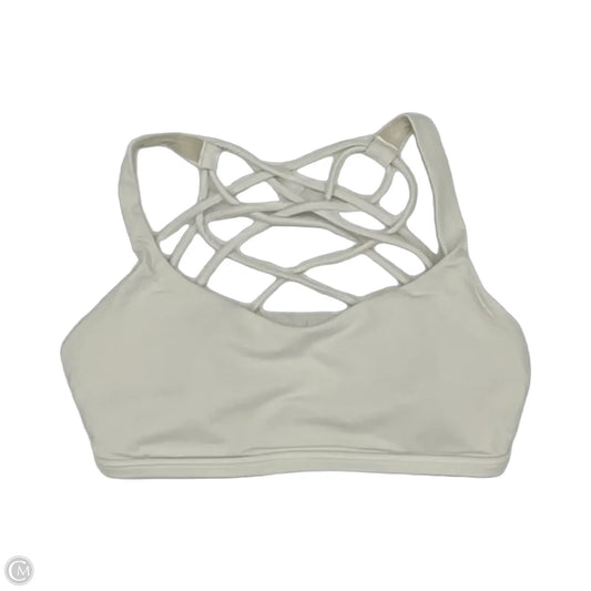 Athletic Bra By Lululemon In Cream, Size: Xs