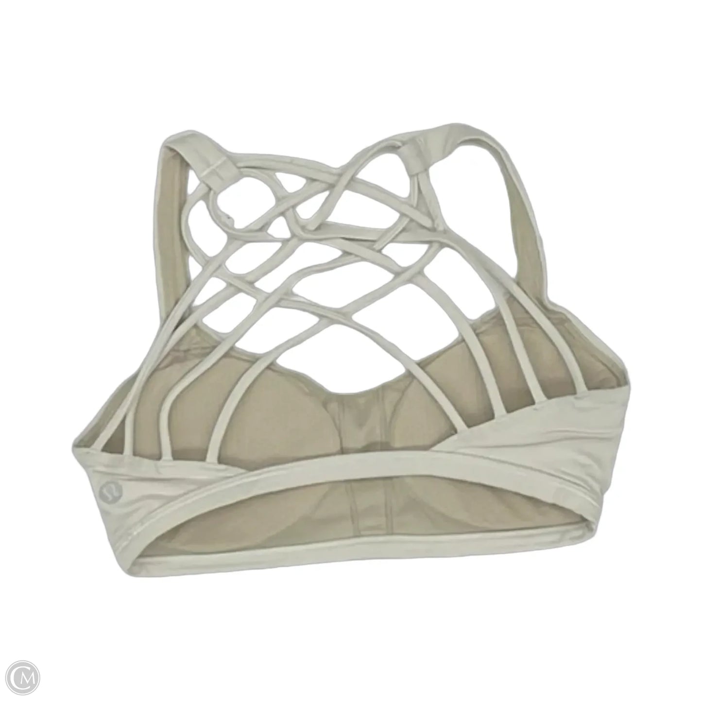 Athletic Bra By Lululemon In Cream, Size: Xs