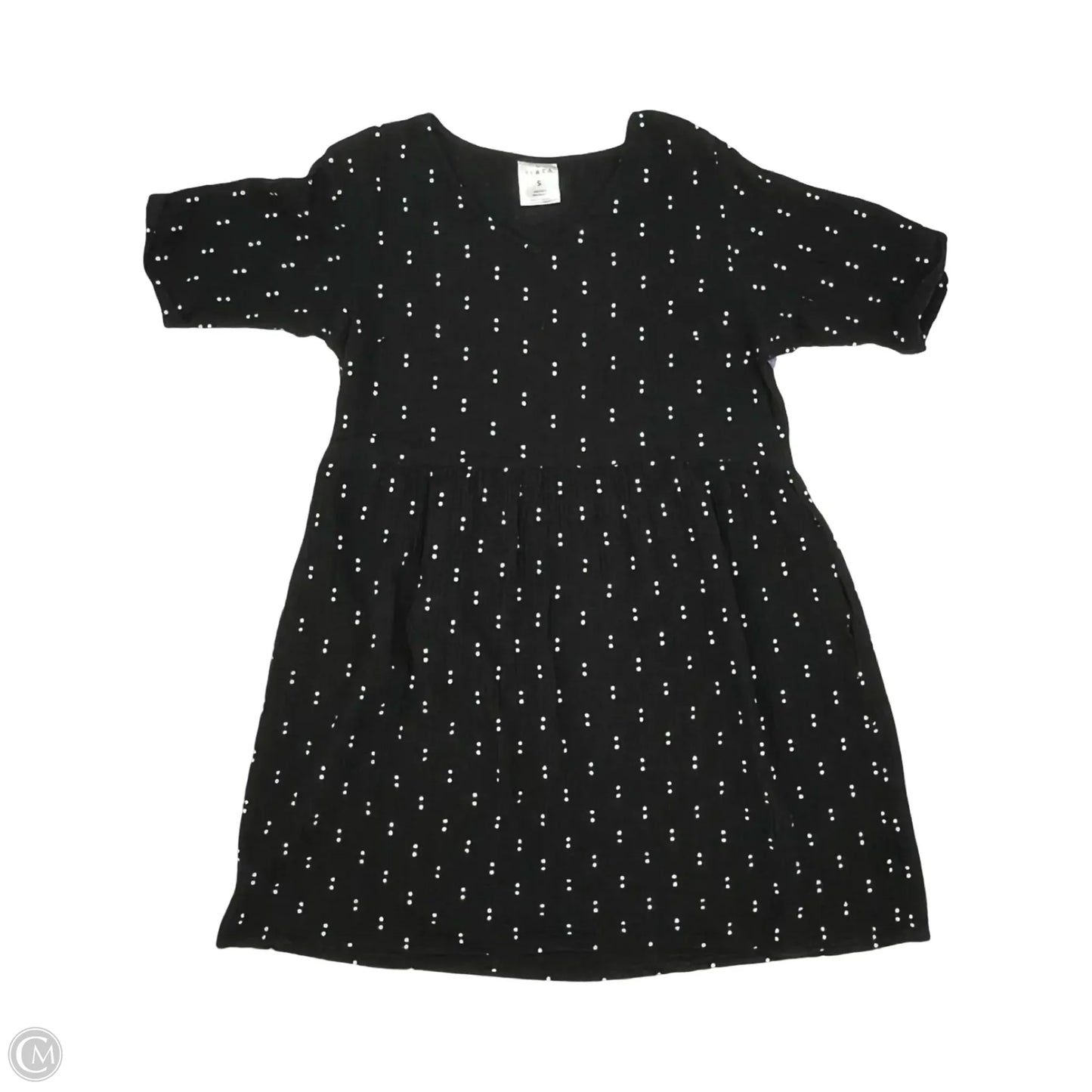 Dress Casual Short By Serra In Black & White, Size: S