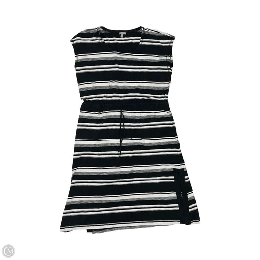 Dress Casual Midi By Talbots In Black & White, Size: Xl