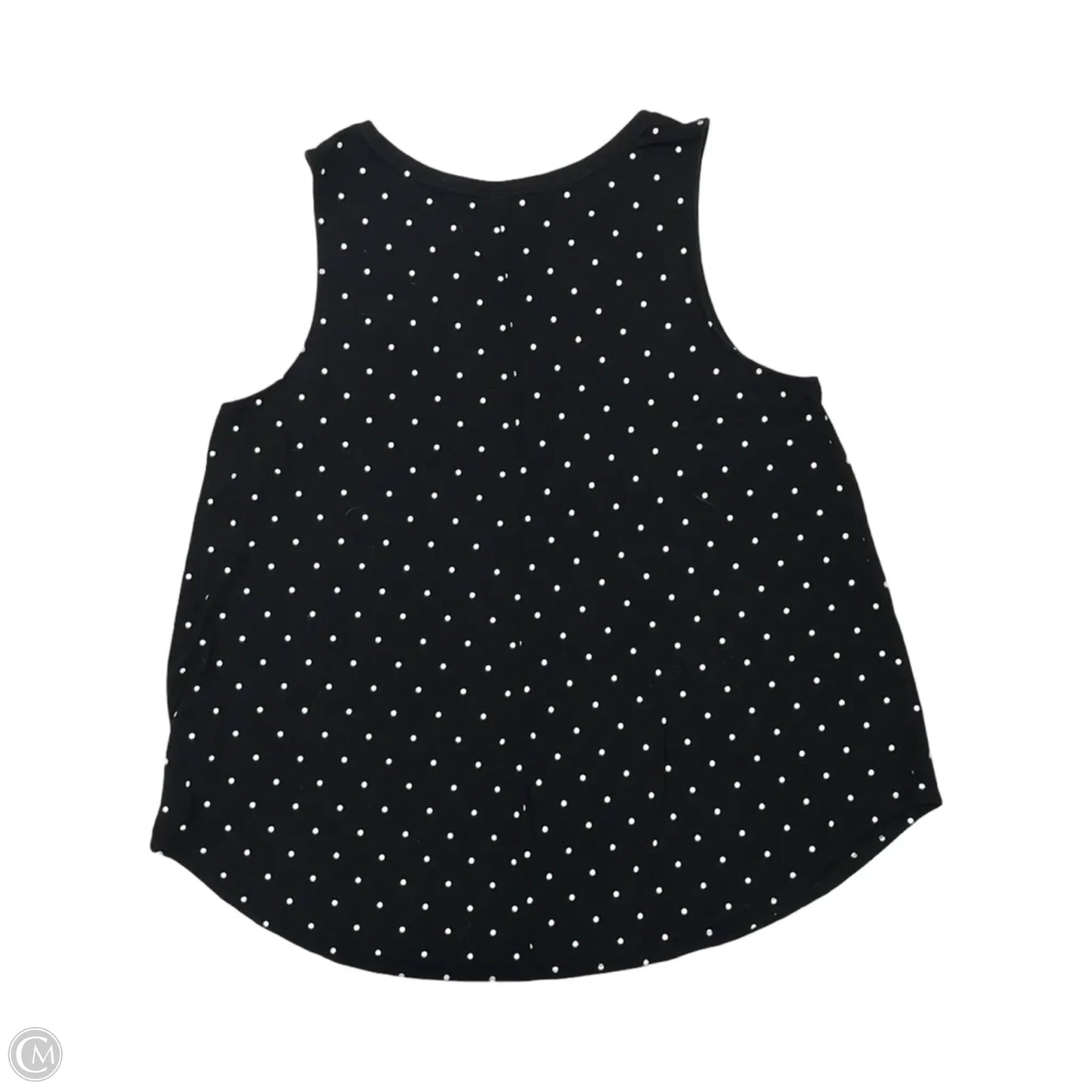 Top Sleeveless By Old Navy In Black & White, Size: Xl