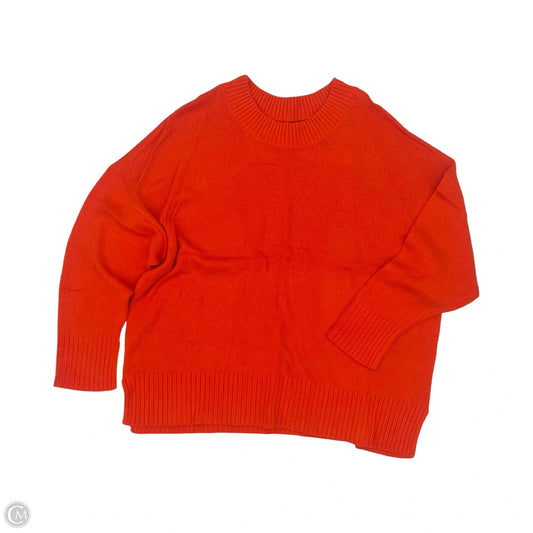 Sweater By Sonoma In Orange, Size: 2x