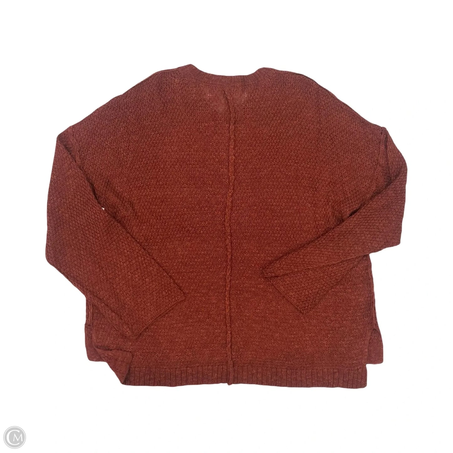 Sweater By Ps Kate In Orange, Size: 2x