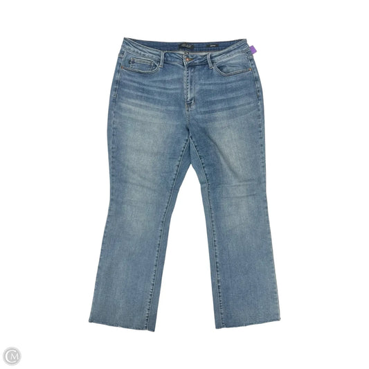 Jeans Boot Cut By Judy Blue In Blue Denim, Size: 20w
