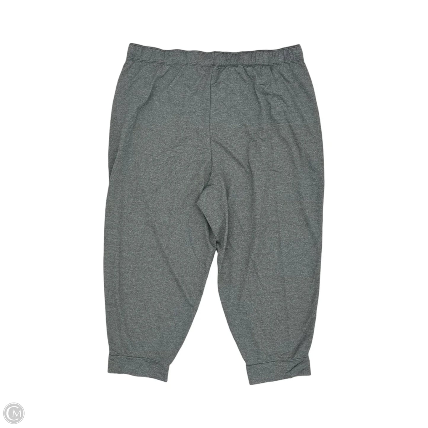 Athletic Pants By Nike Apparel In Grey, Size: 2x