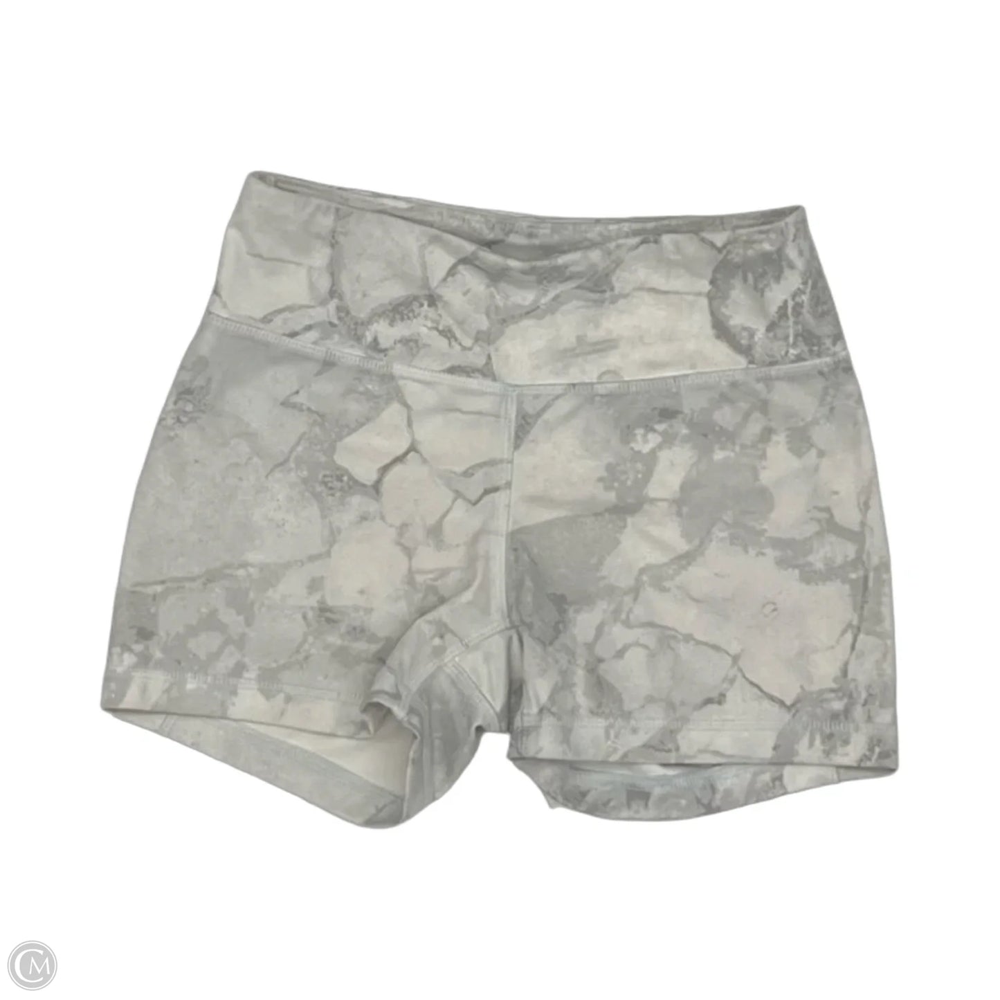 Athletic Shorts By Reebok In Grey & White, Size: Xs