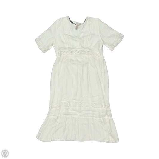 Dress Party Midi By Knox Rose In Cream, Size: Xl