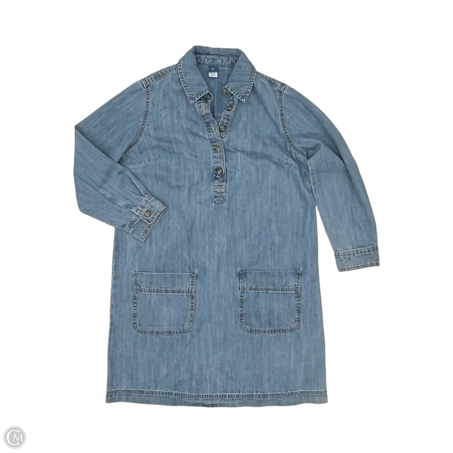 Dress Casual Short By Old Navy In Blue Denim, Size: Xs