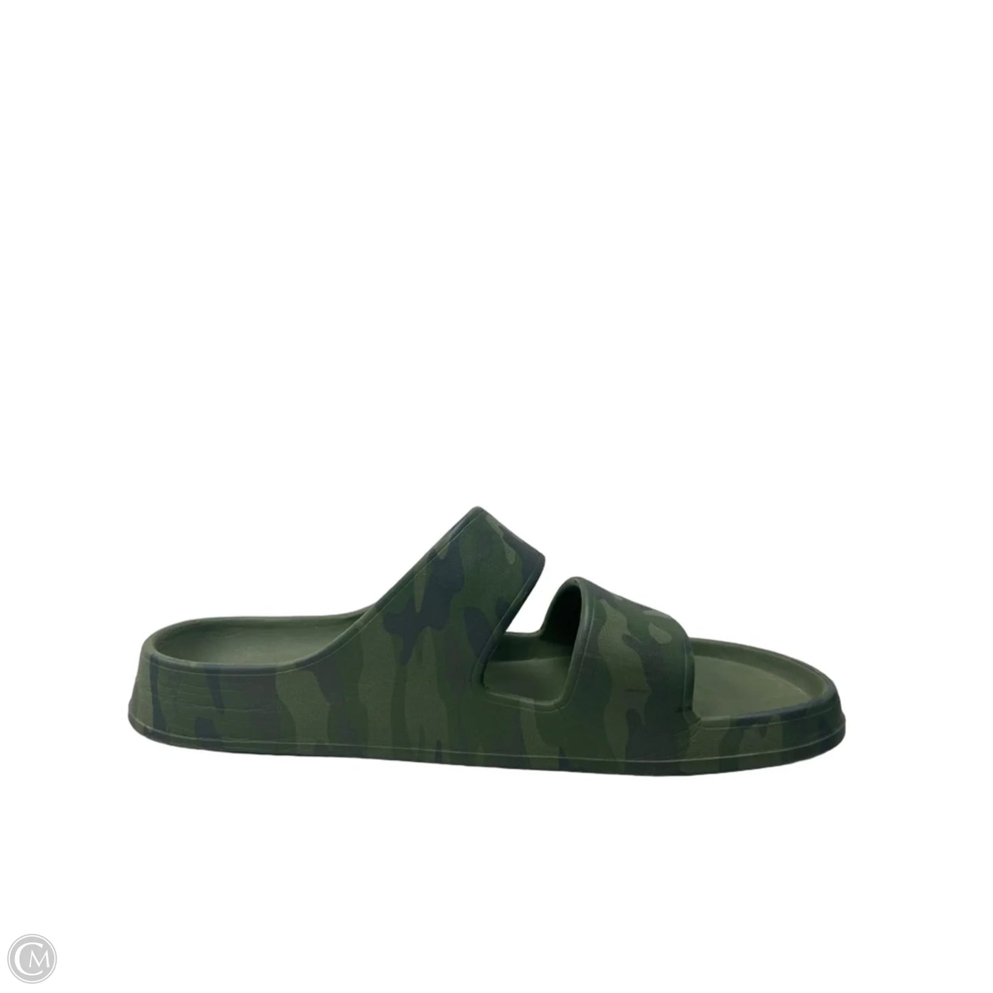 Sandals Flats By Old Navy In Camouflage Print, Size: 9