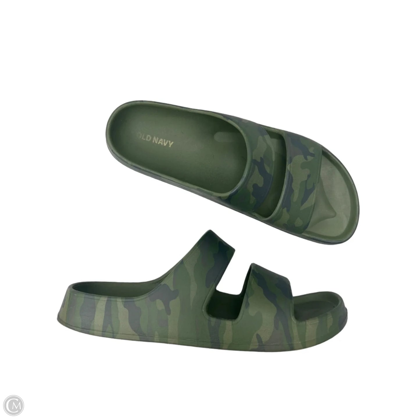 Sandals Flats By Old Navy In Camouflage Print, Size: 9