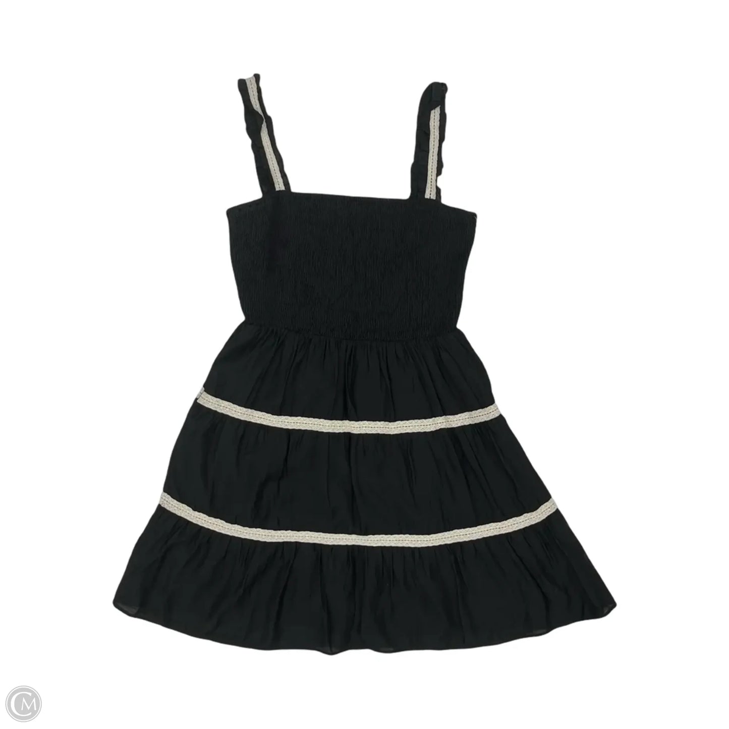 Dress Party Short By Anniewear In Black & Cream, Size: M