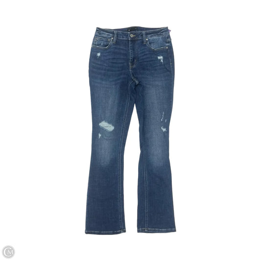 Jeans Boot Cut By Edgely In Blue Denim, Size: 8