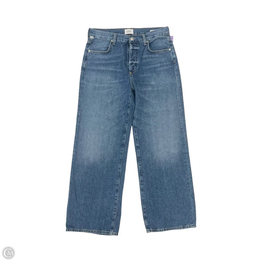 Jeans Straight By Citizens Of Humanity In Blue Denim, Size: 8