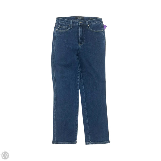 Jeans Straight By Judy Blue In Blue Denim, Size: 8