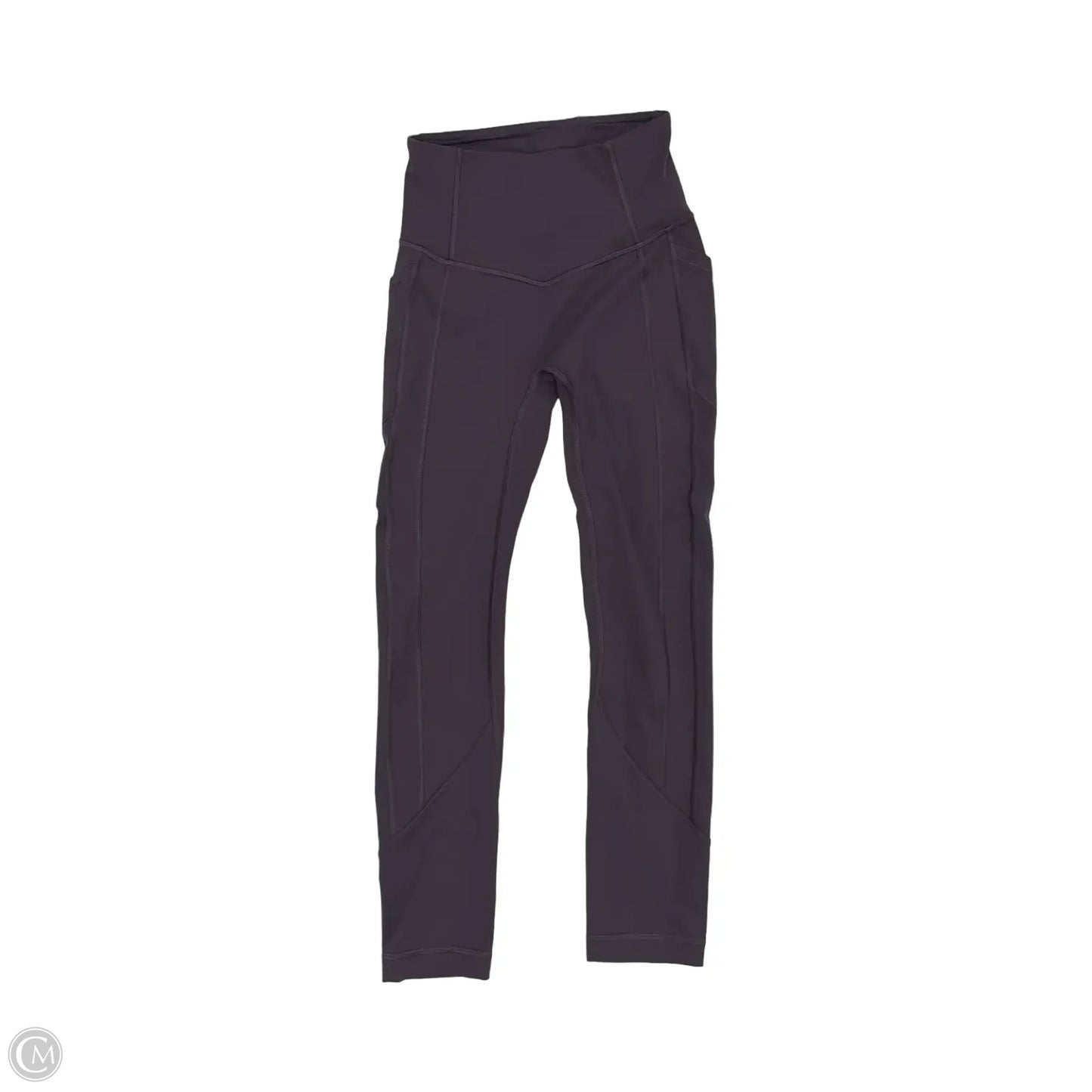 Athletic Leggings By Lululemon In Purple, Size: Xs