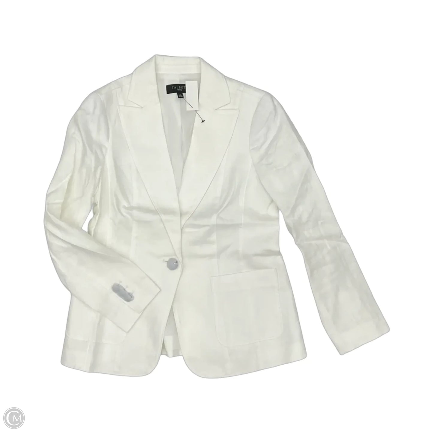 Blazer By Talbots In White, Size: Xsp