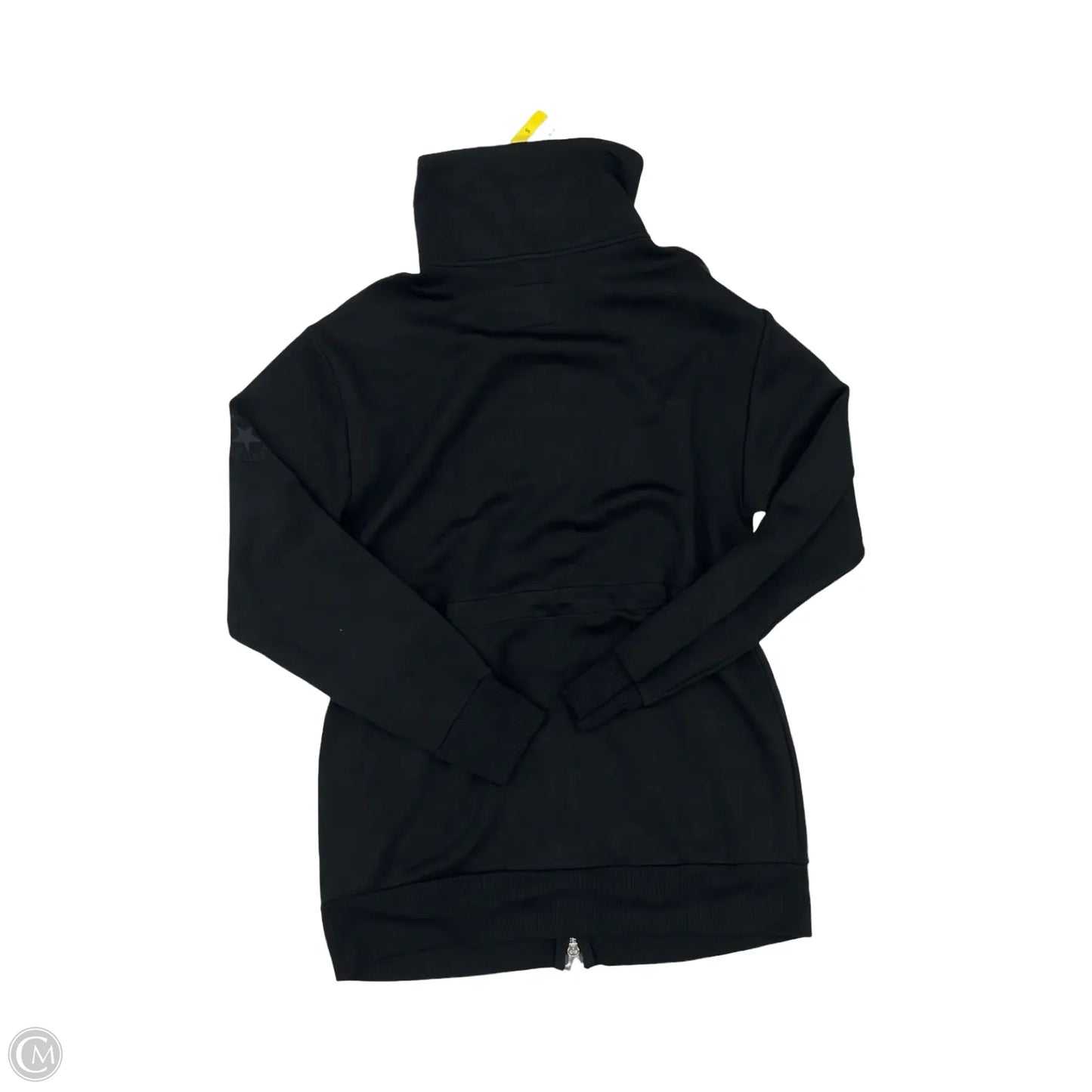 Sweatshirt Collar By Converse In Black, Size: S