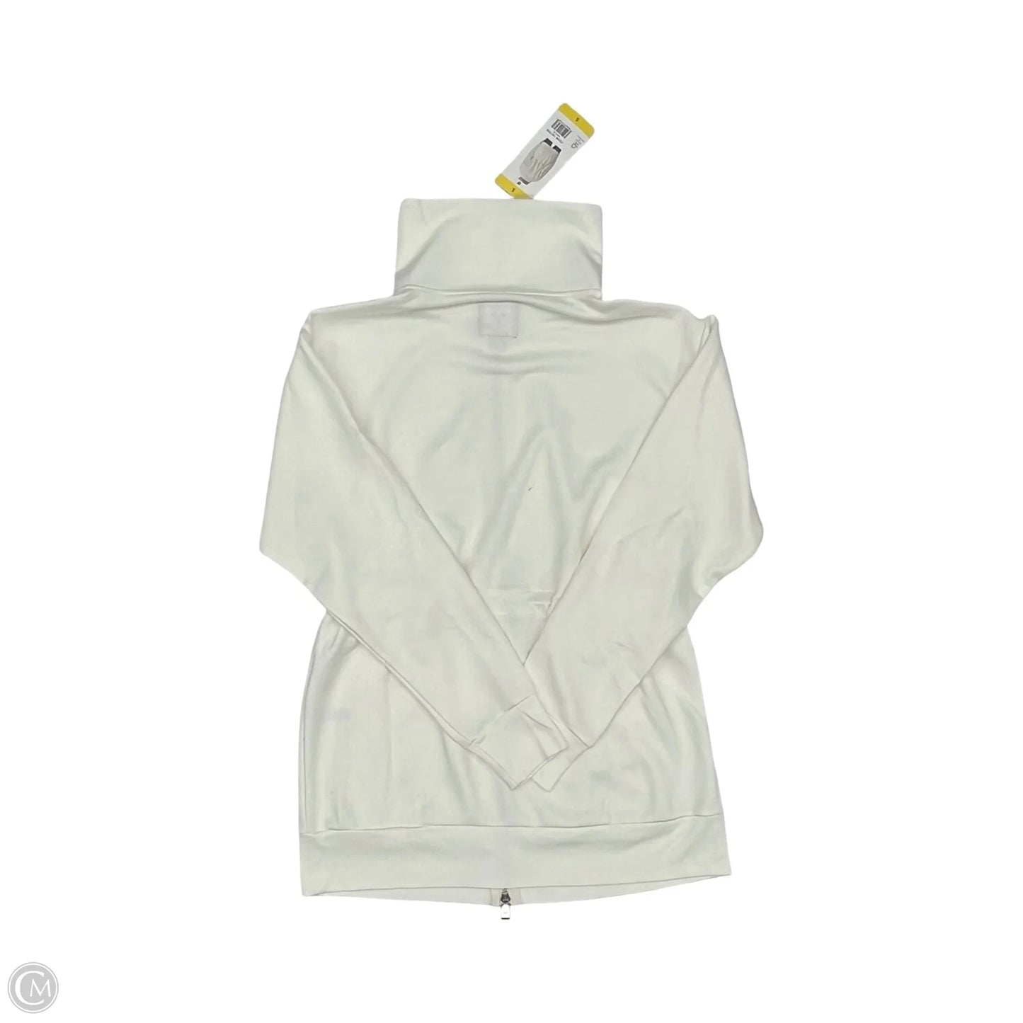 Sweatshirt Collar By Converse In Cream, Size: S