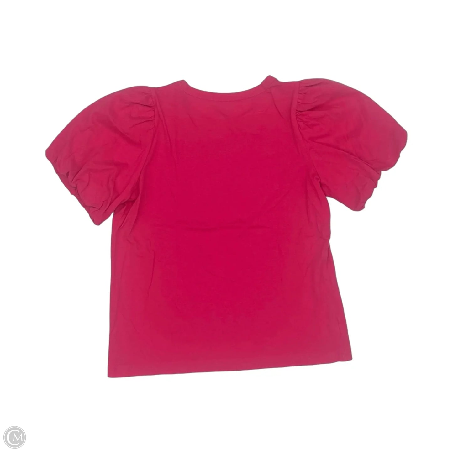 Top Short Sleeve By Loft In Pink, Size: M