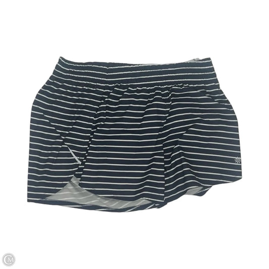 Athletic Shorts By Athleta In Blue & White, Size: M
