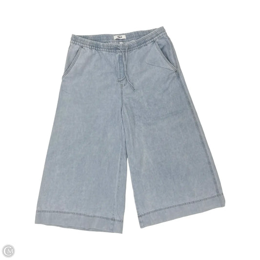 Jeans Wide Leg By Clothes Mentor In Blue Denim, Size: 3x