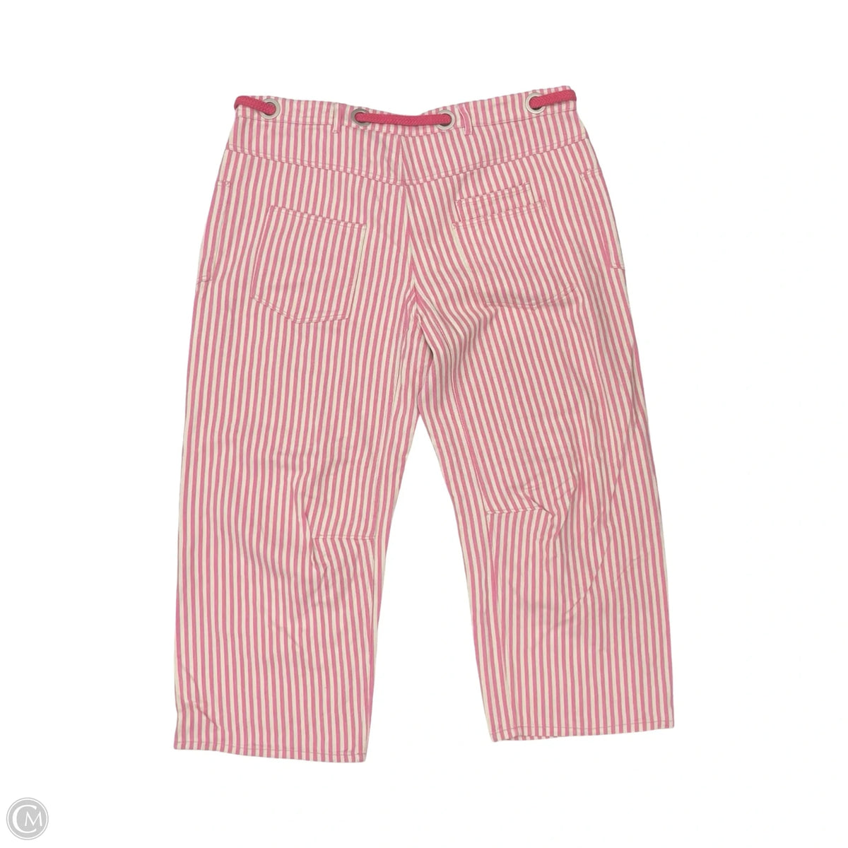 Pants Cargo & Utility By Bibi In Cream & Pink, Size: 2x