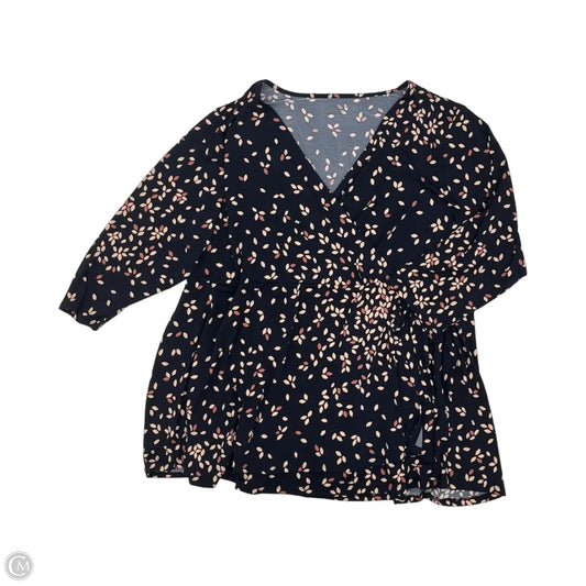 Mat Top Long Sleeve By Motherhood, Size: 3x