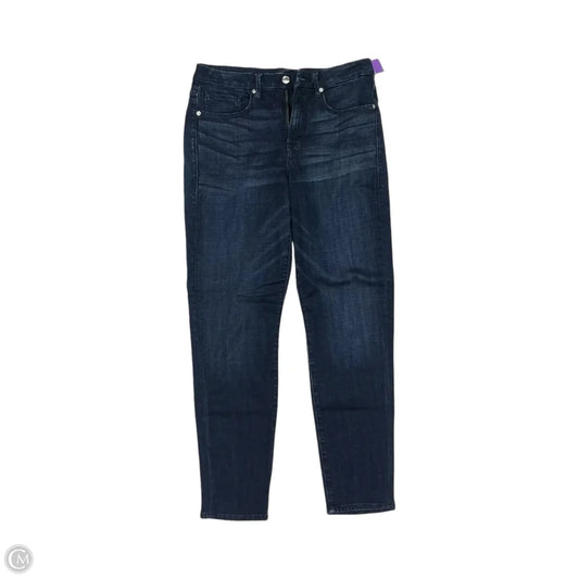 Jeans Skinny By Good American In Blue Denim, Size: 14