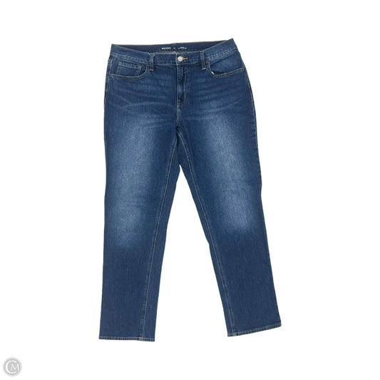 Jeans Straight By Old Navy In Blue Denim, Size: 12