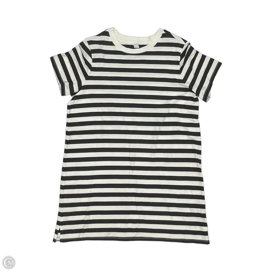 Dress Casual Short By Old Navy In Grey & White, Size: L
