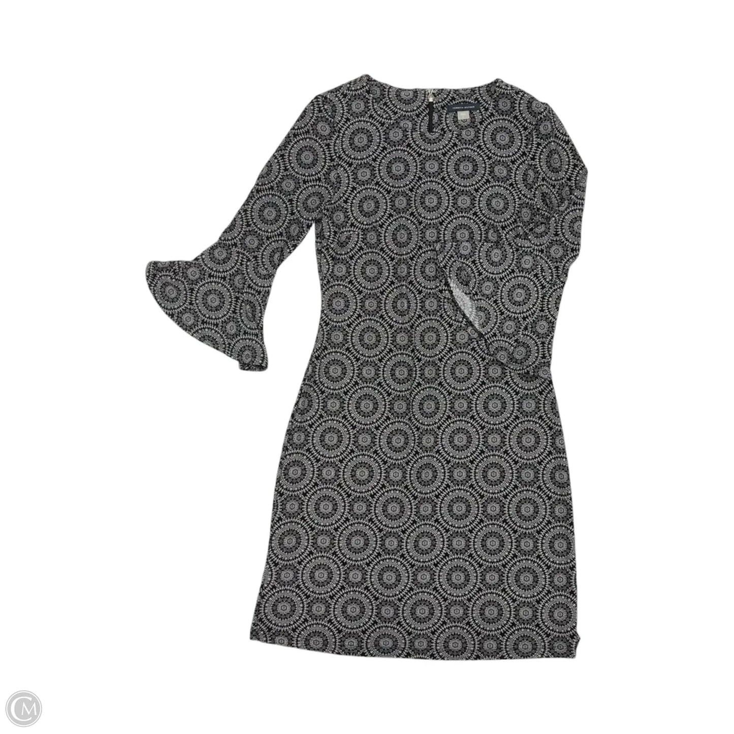 Dress Party Short By Tommy Hilfiger In Black & White, Size: 2