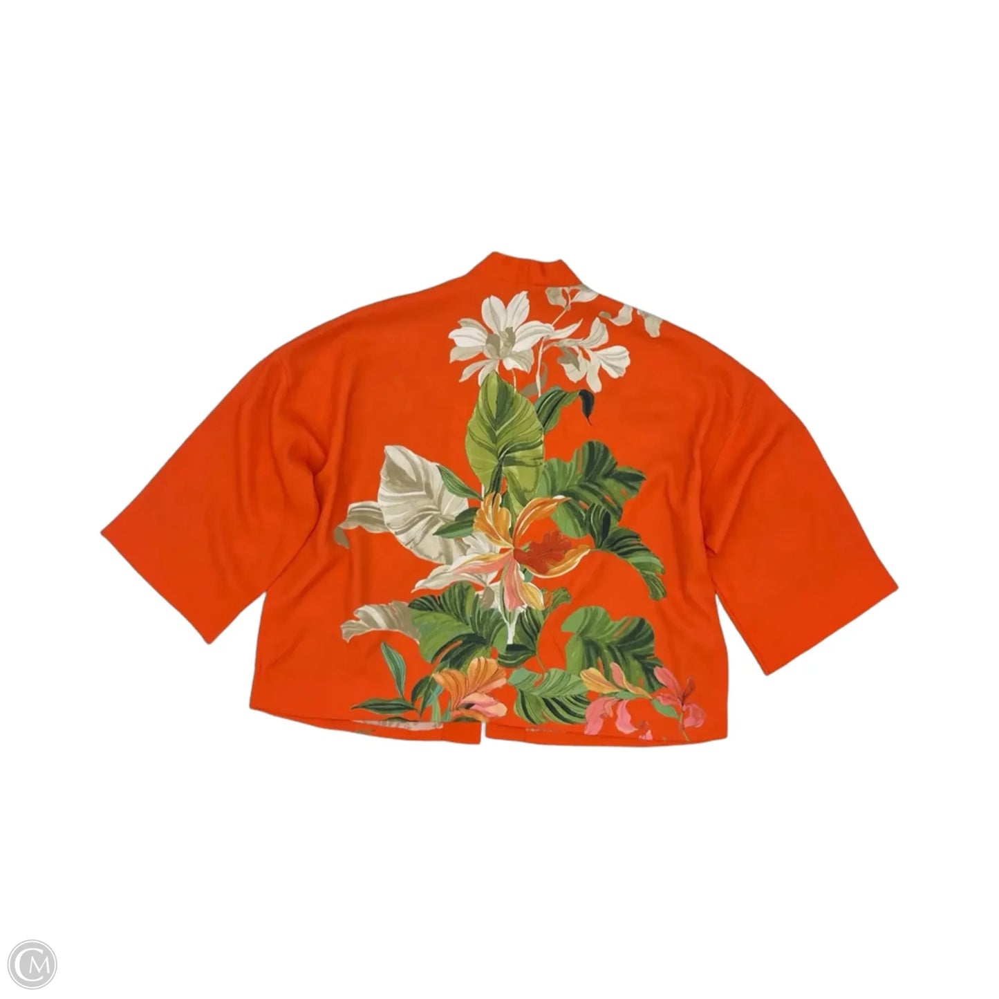 Bolero By Chicos In Orange, Size: S