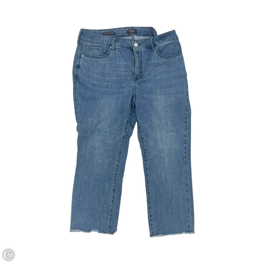 Jeans Straight By Not Your Daughters Jeans In Blue Denim, Size: 16w