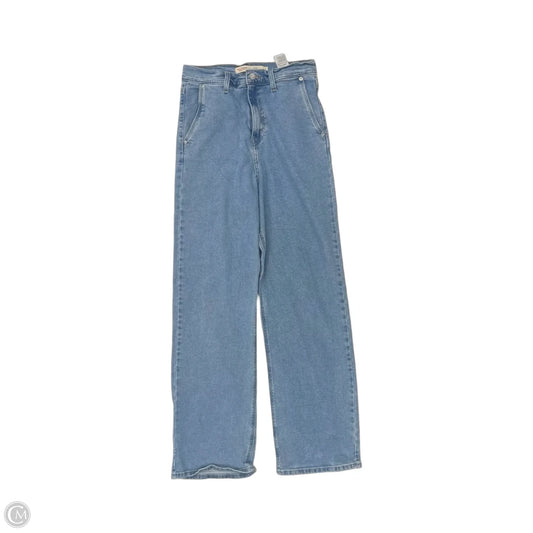 Jeans Straight By Abercrombie And Fitch In Blue Denim, Size: 10