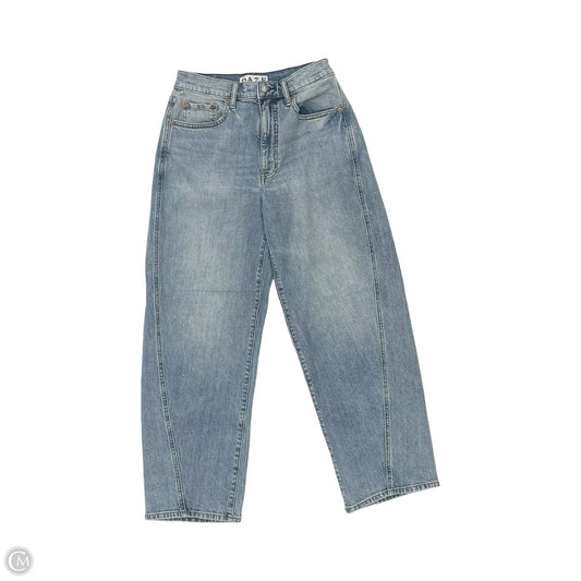 Jeans Straight By Daze In Blue Denim, Size: 2