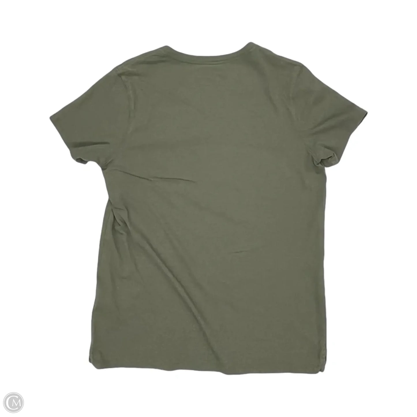 Top Short Sleeve By Carhartt In Green, Size: M