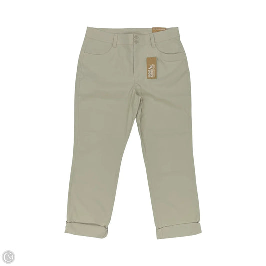 Athletic Pants By Eddie Bauer In Tan, Size: 14l