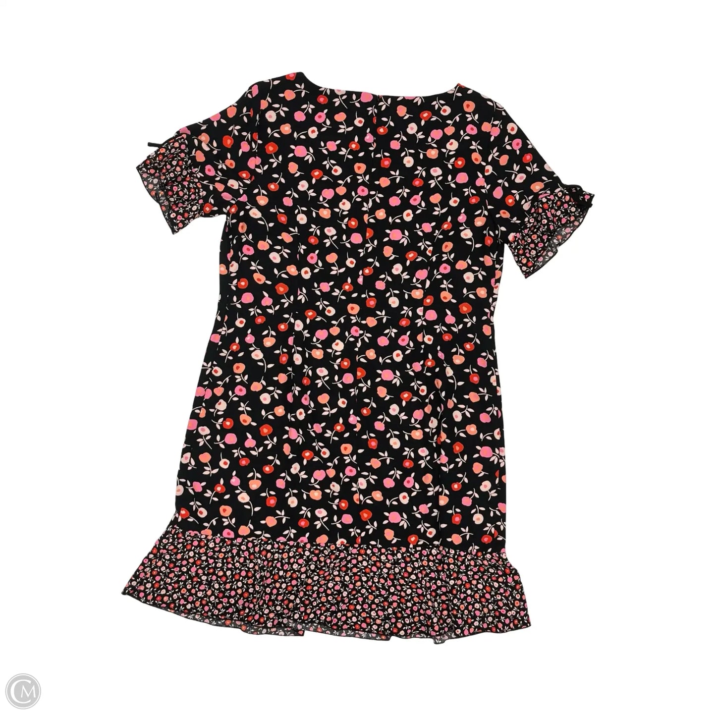 Dress Party Short By Talbots In Black & Pink, Size: 14p