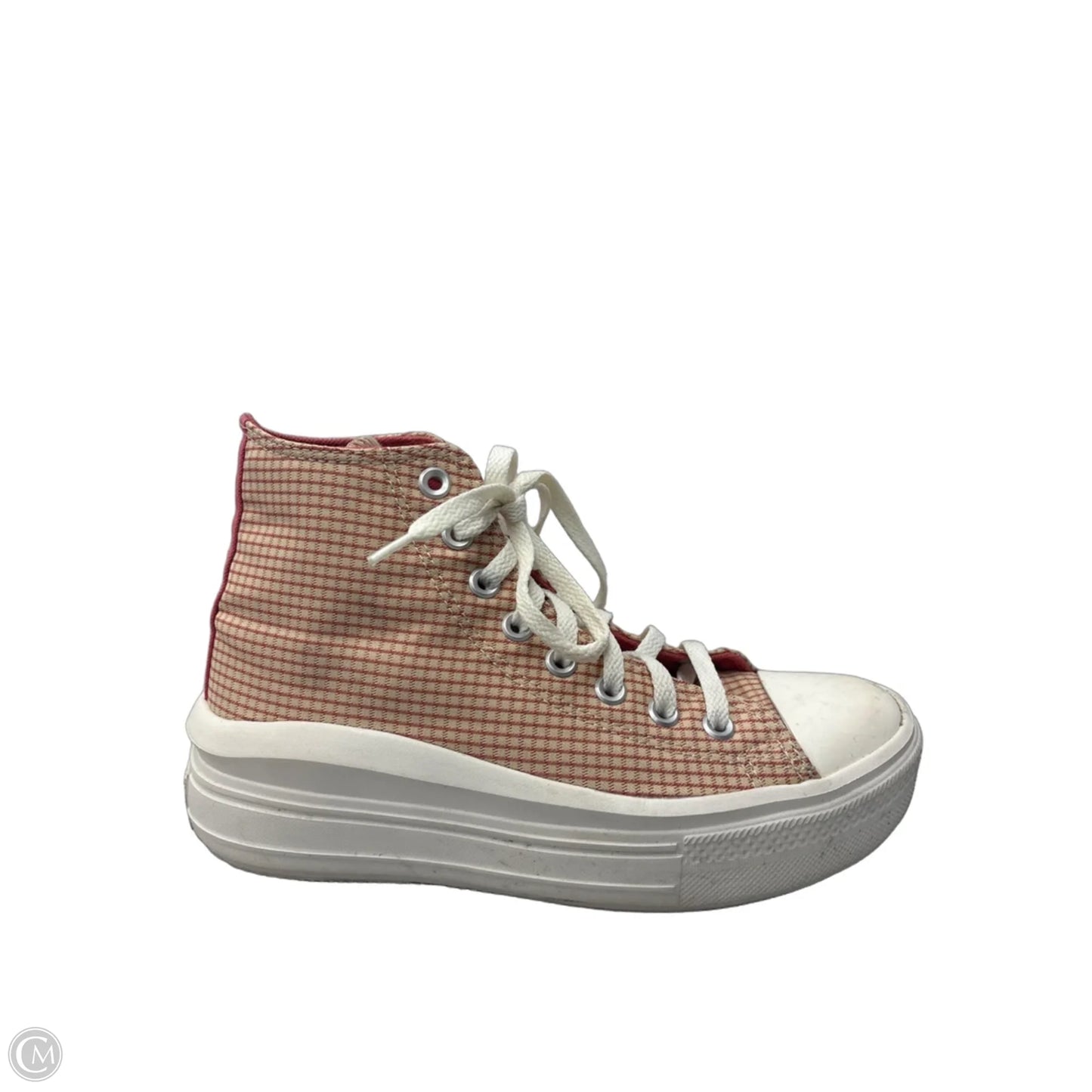 Shoes Sneakers By Converse In Pink & Yellow, Size: 9