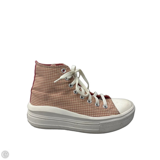 Shoes Sneakers By Converse In Pink & Yellow, Size: 9